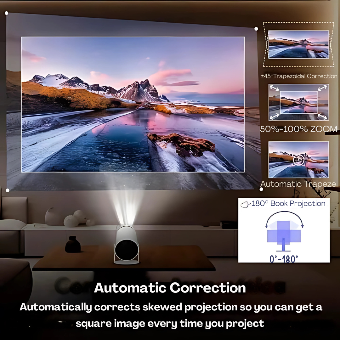The DROXEN Mini Proyector, Android 11